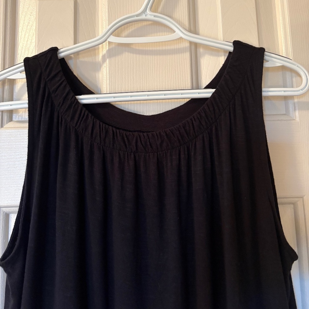 Loft Size Medium Black Tank Top - Picture 3 of 5